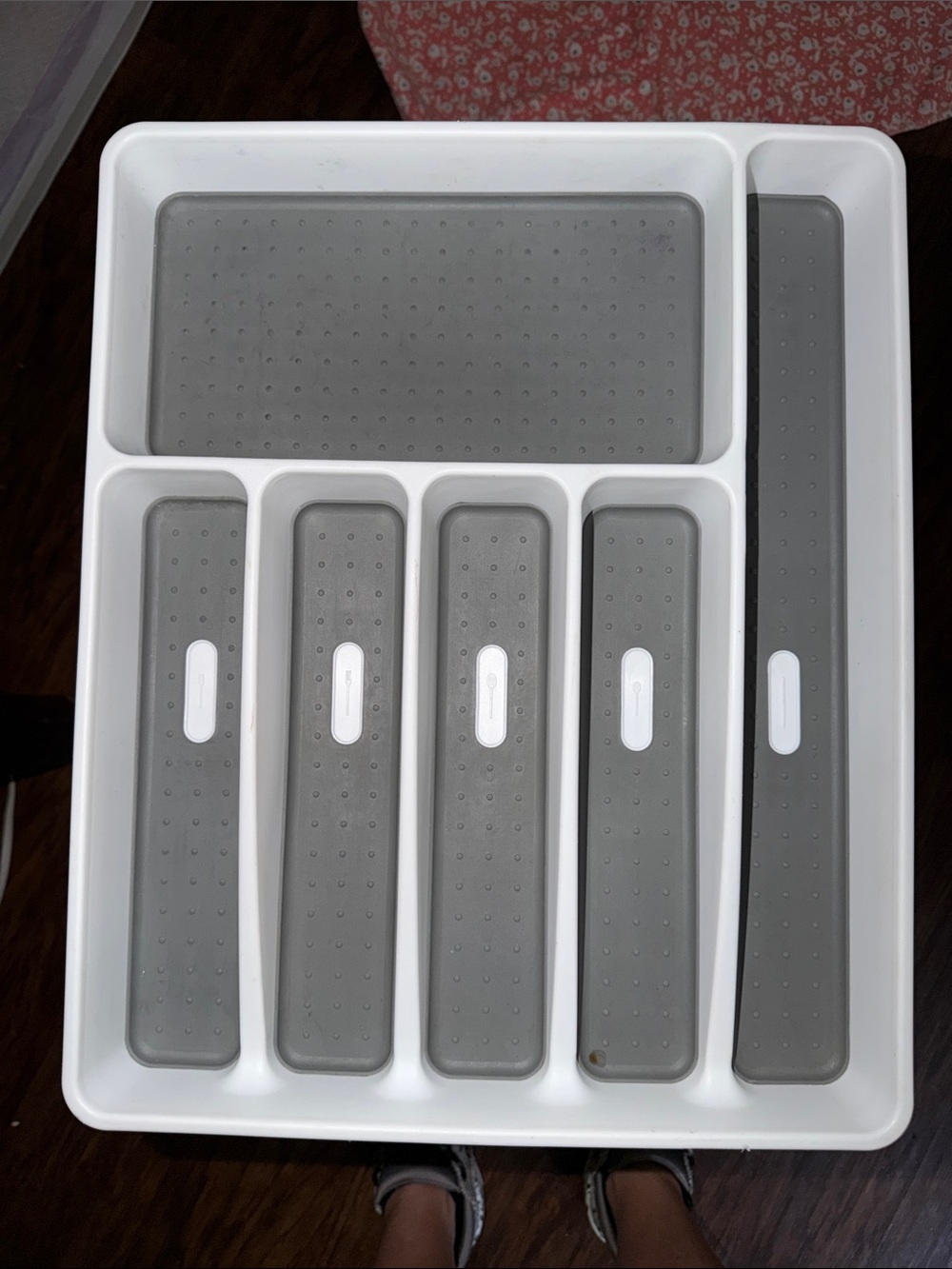 Madesmart anti-bacterial cutlery tray